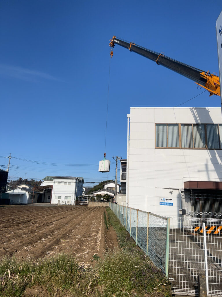 土浦市で業務用エアコンの取付けをさせて頂きました。